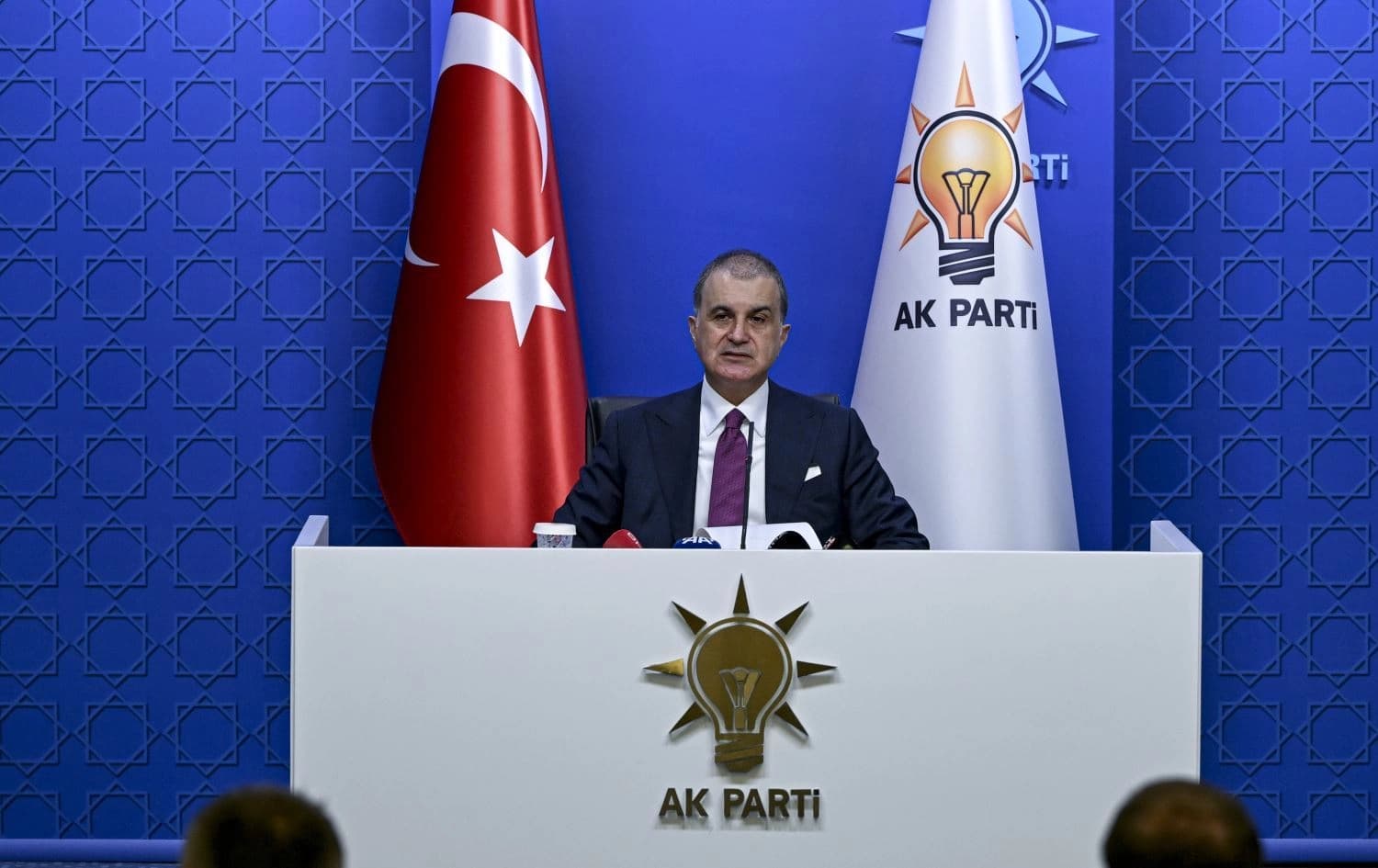 Berdevkê AK Partiyê Omer Çelîk / Wêne: AA