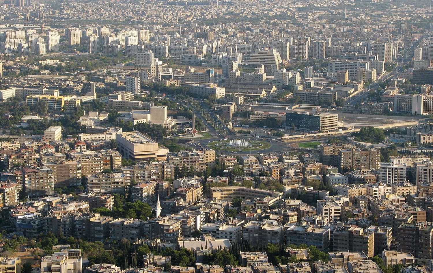 وێنەیەکی گشتیی دیمەشق