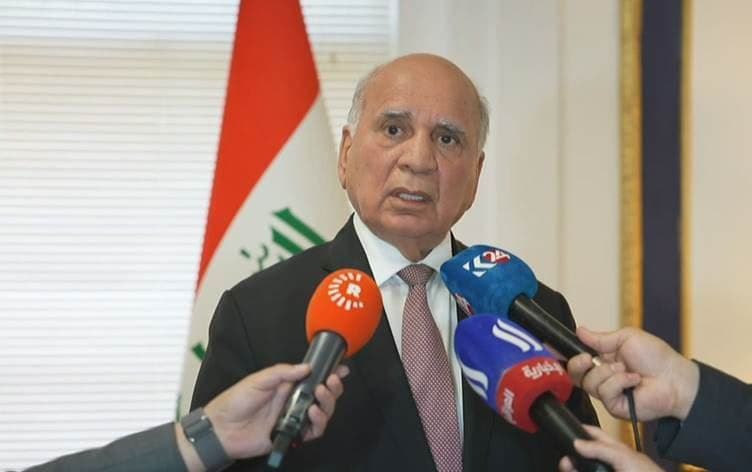 Wezîrê Karên Derve yê Îraqê Fuad Husên /Wêne: Rûdaw 