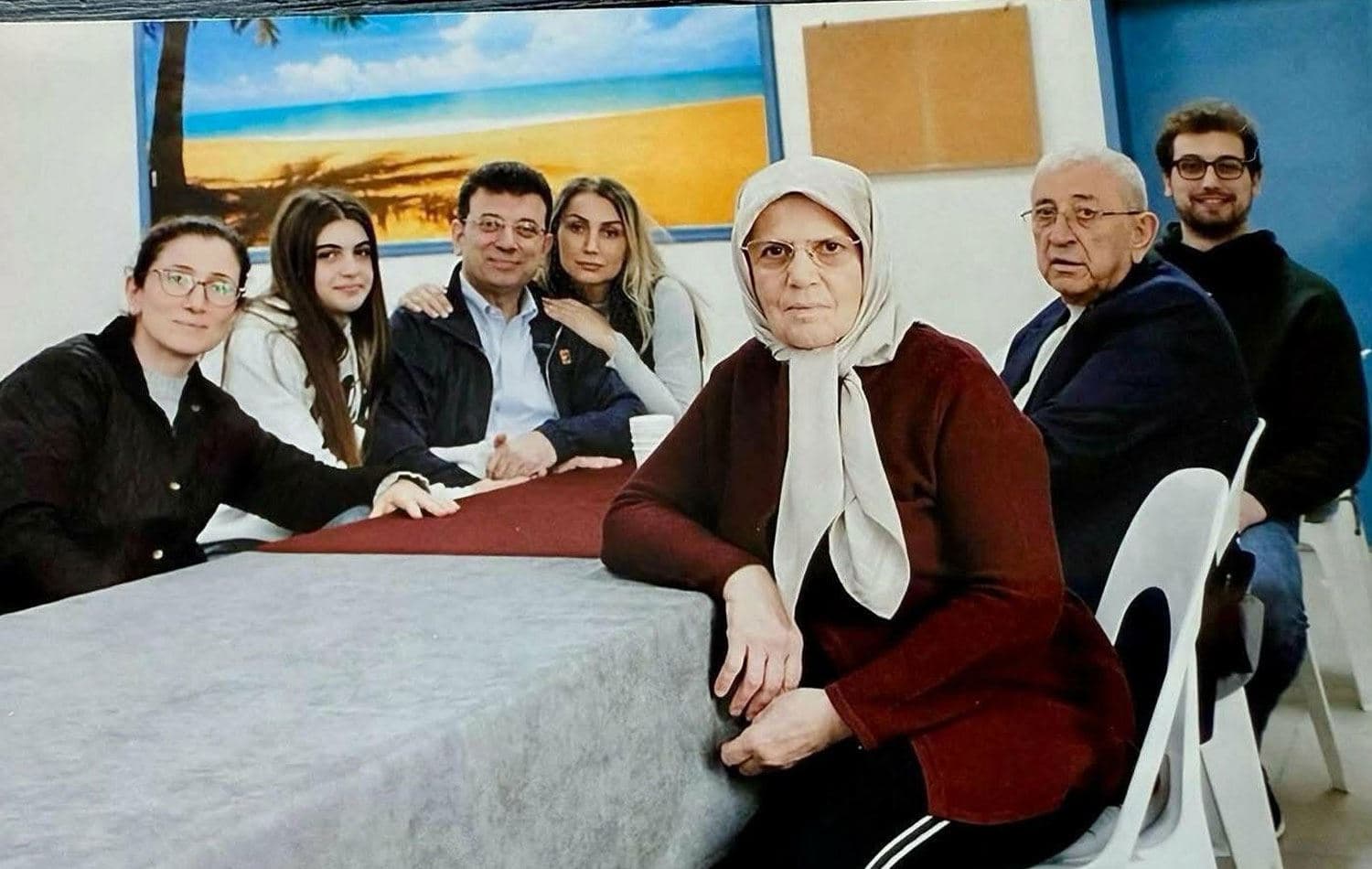 İmamoğlu ailesi. / Foto: Sosyal medya