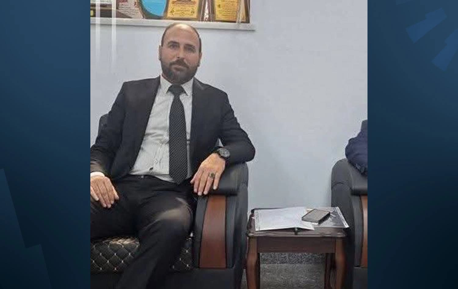 یاسر عەساف حەسەن، بەڕێوەبەری ناحیەی وانکێ.