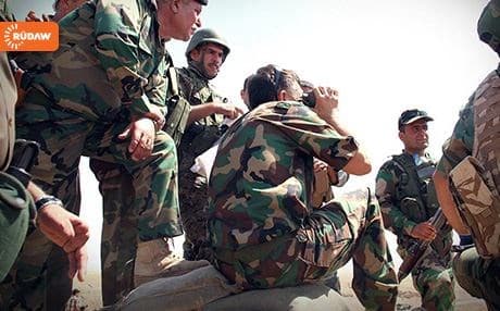 File photo of Peshmerga forces in Zumar.