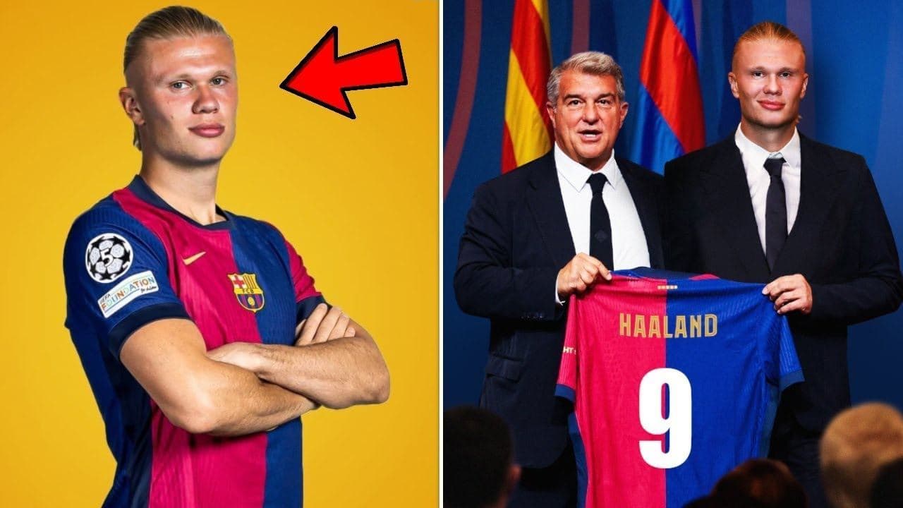 Barcelona’dan tarihi transfer hamlesi: Gözler Erling Haaland’da  