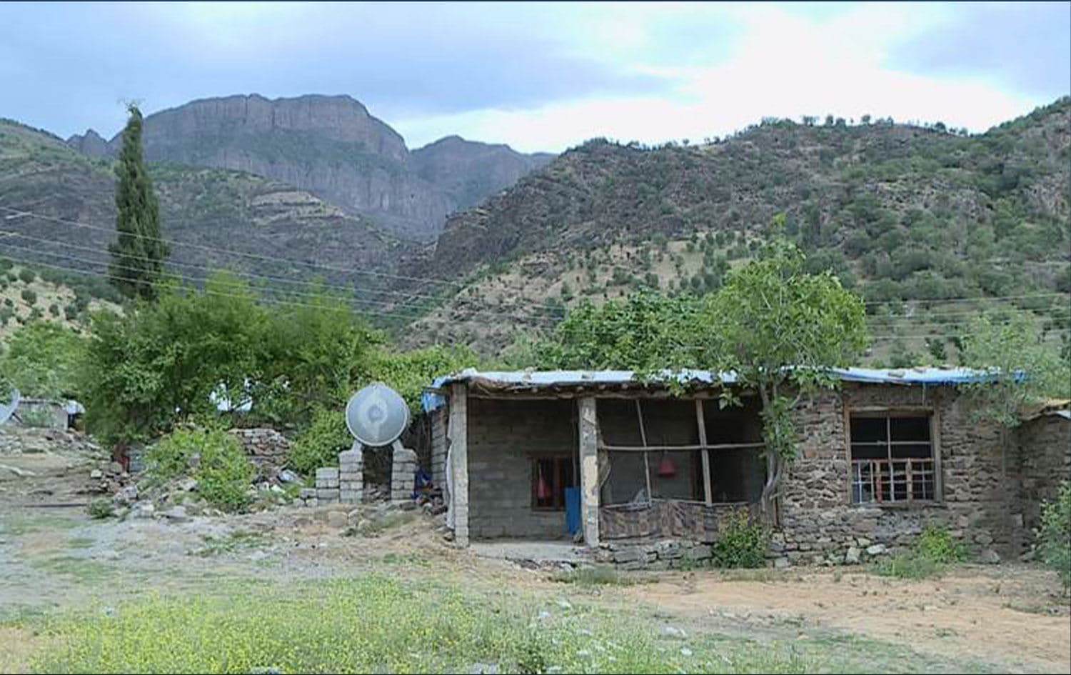 Gundekî ku hatiye valakirin /Wêne: Arşîv