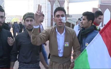 Kirkuk University board announced the day holiday as a preventative measure, said Najat, but the Kurdish students insisted on marking the day on campus.