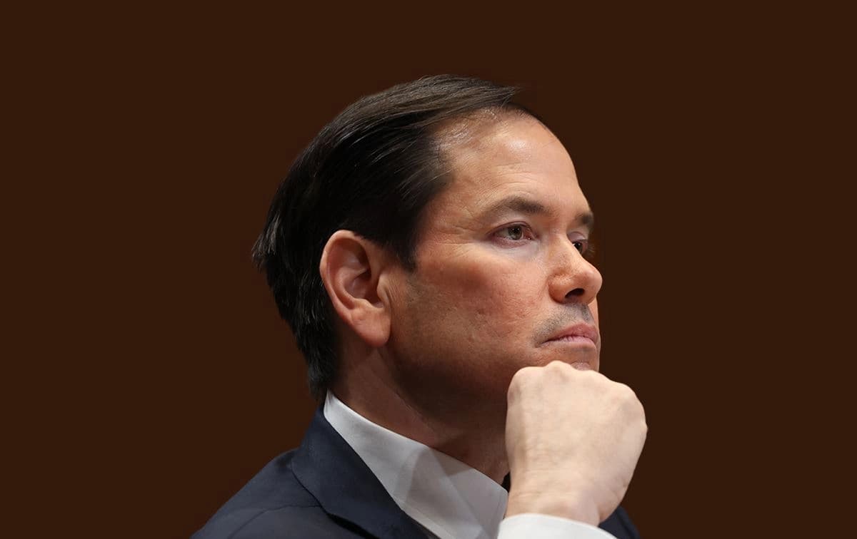 Wezîrê Karên Derve yê Amerîkayê Marco Rubio / Wêne: Rûdaw Grafîk