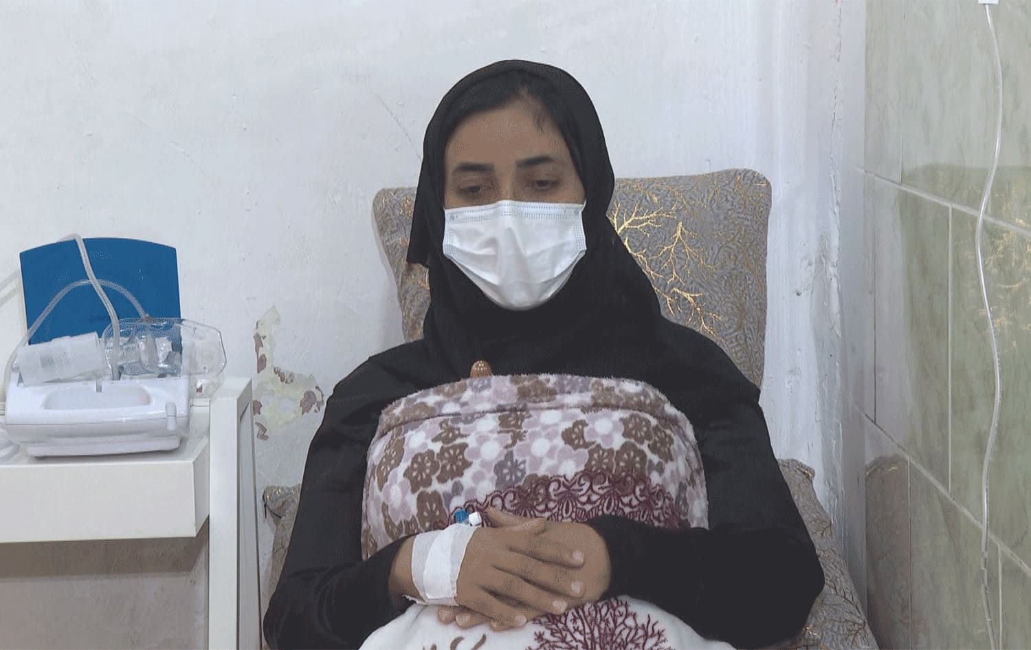 دۆخی بەرکەوتەیەکی چەکی کیمیایی لە هەڵەبجە 'زۆر خراپە' و دەڵێت: بمرم باشترە