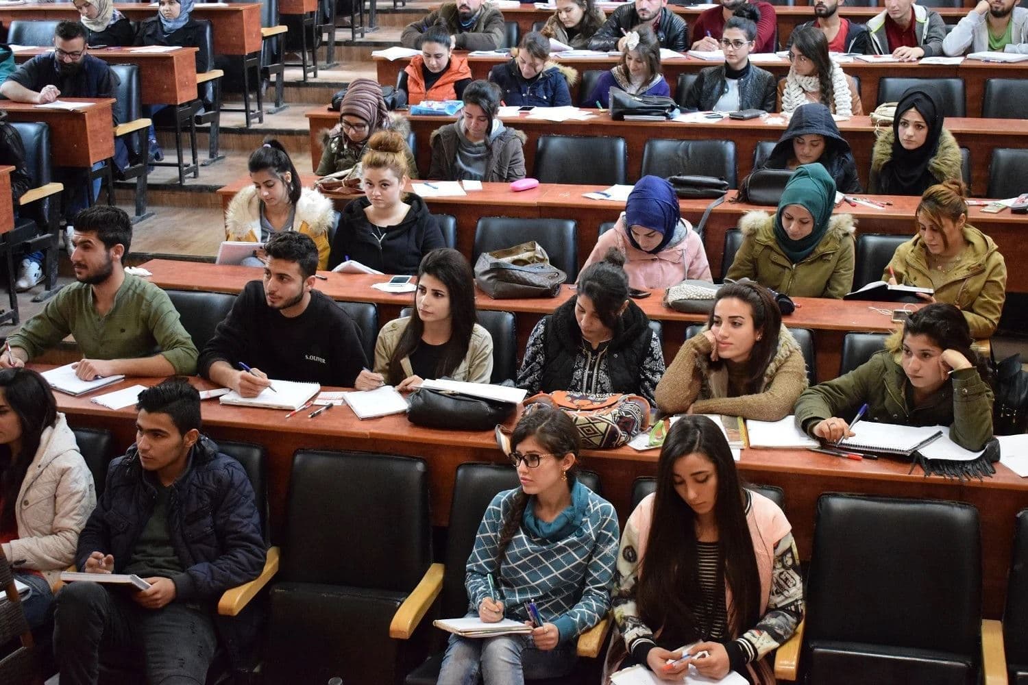 Rojavalı öğrenciler.  / Foto: ANHA