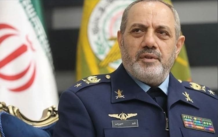 Wezîrê Parastinê yê Îranê Ezîz Nasirzade /Wêne: X