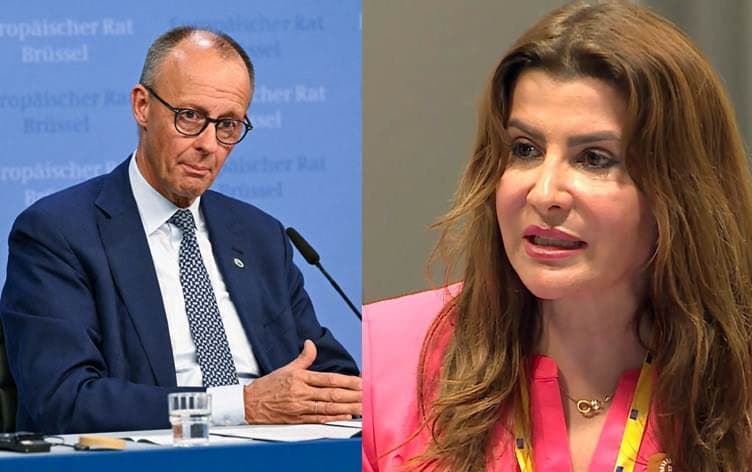Foto: Almanya Şansölyesi Friedrich Merz Rûdaw muhabiri Ala Şali’nin sorusunu yanıtladı