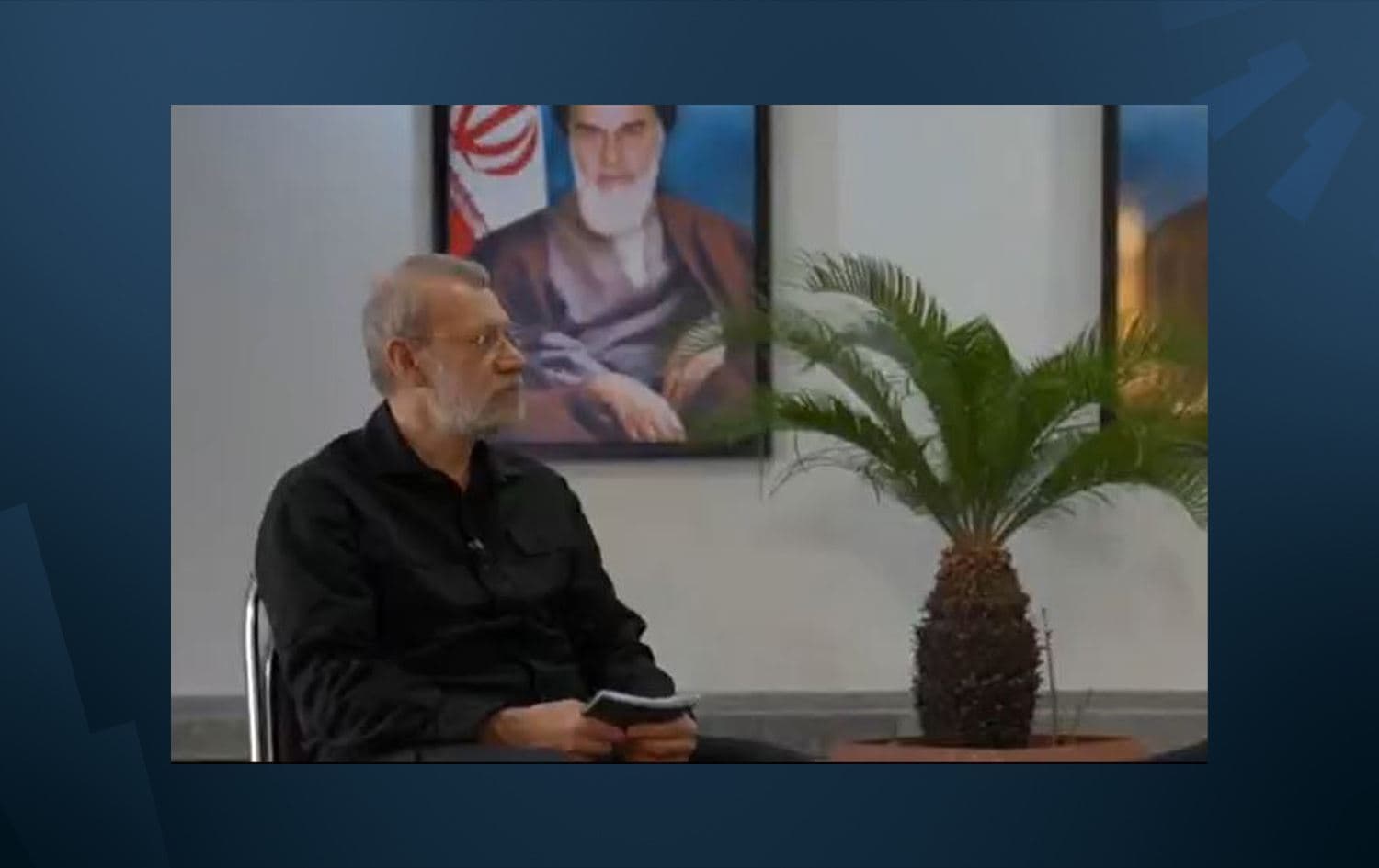 Foto: İran Dini Lideri Ali Hamaney'in danışmanı Ali Laricani