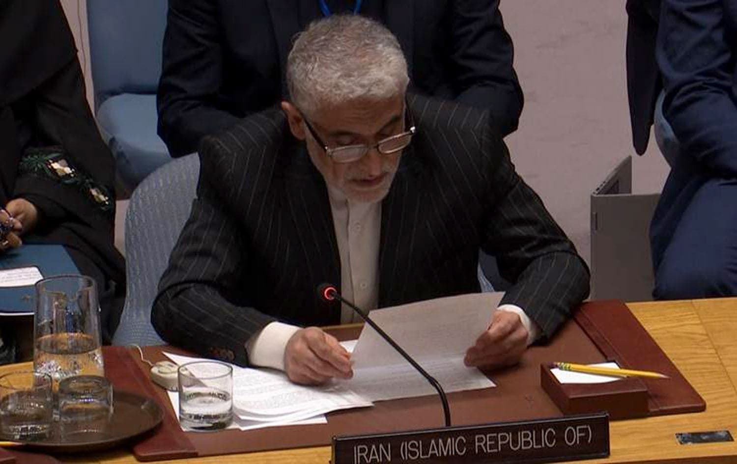 ئەمیر سەعید ئیرەڤانی، نوێنەری هەمیشەیی ئێران لە نەتەوە یەکگرتووەکان