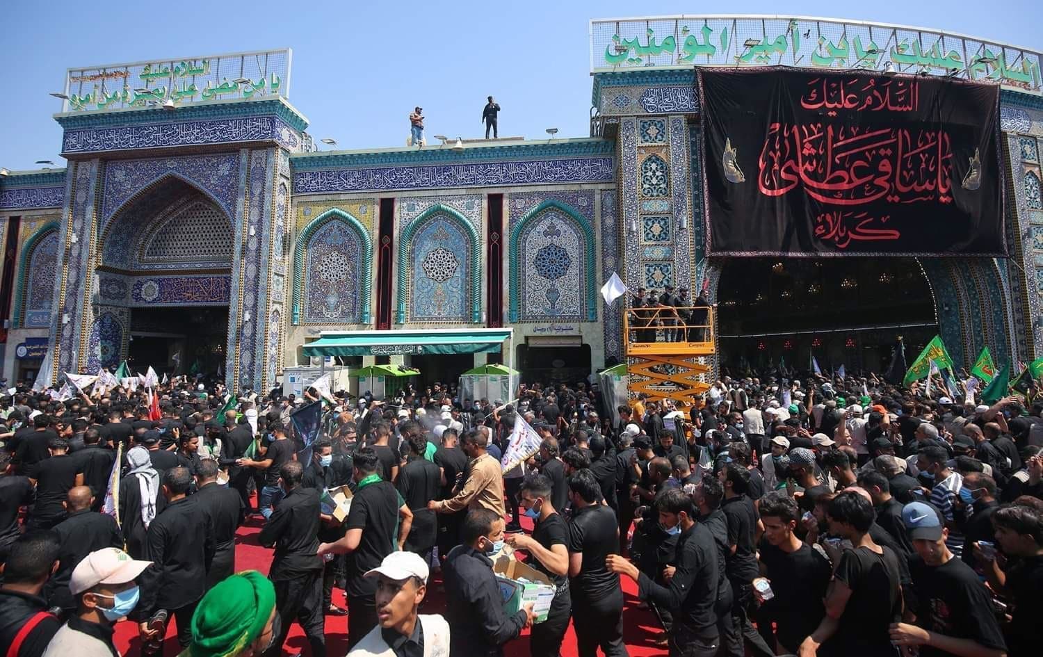 یادی عاشورا لە کەربەلا. وێنە: ئەرشیڤ