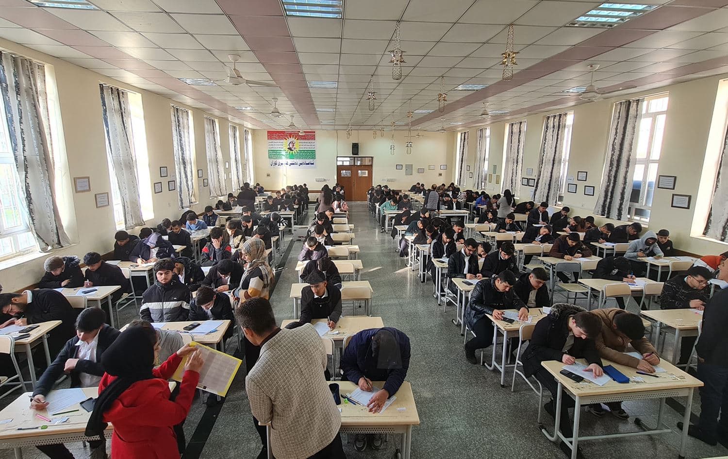 هۆڵێکی تاقیکردنەوە. وێنە: بڵند تاهیر- رووداو
