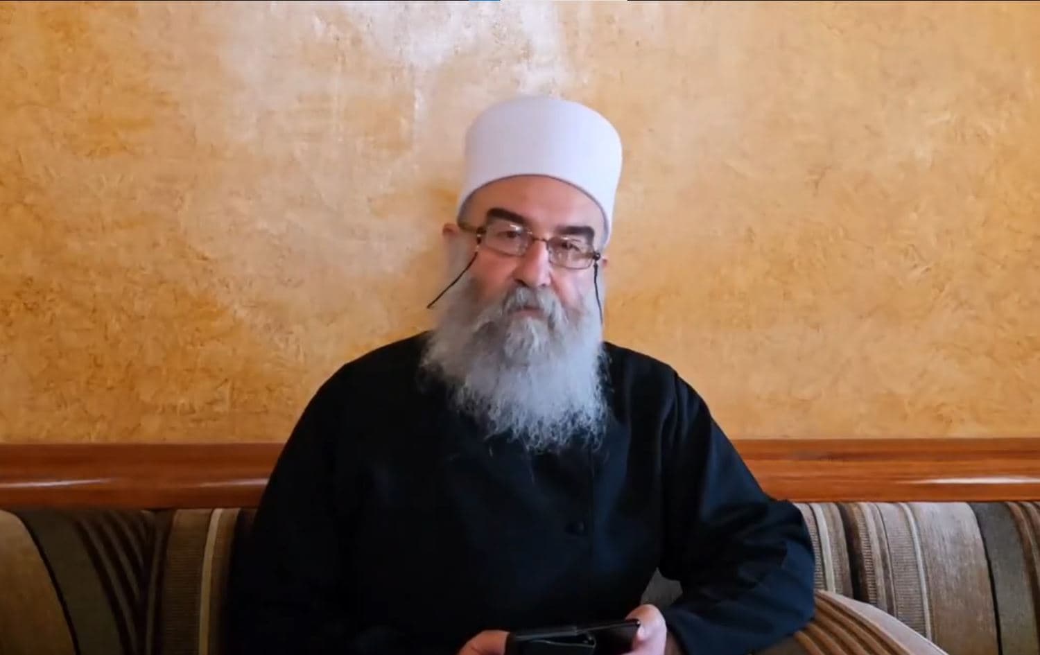 Rêberê Durziyên Sûriyeyê Şêx Hîkmet Hecerî / Wêne: Ji ber dîmenan