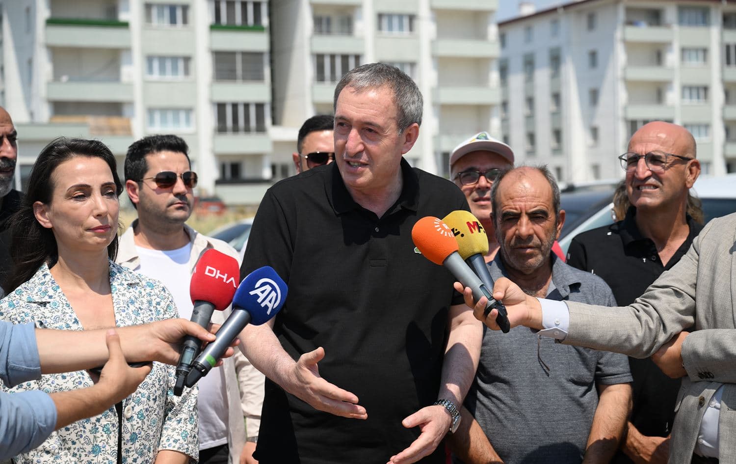 Tuncer Bakirhan û Tulay Hatîmogullari\ Wêne: AA