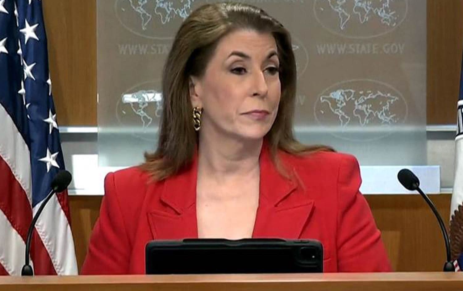 Foto: ABD Dışişleri Bakanlığı Sözcüsü Tammy Bruce
