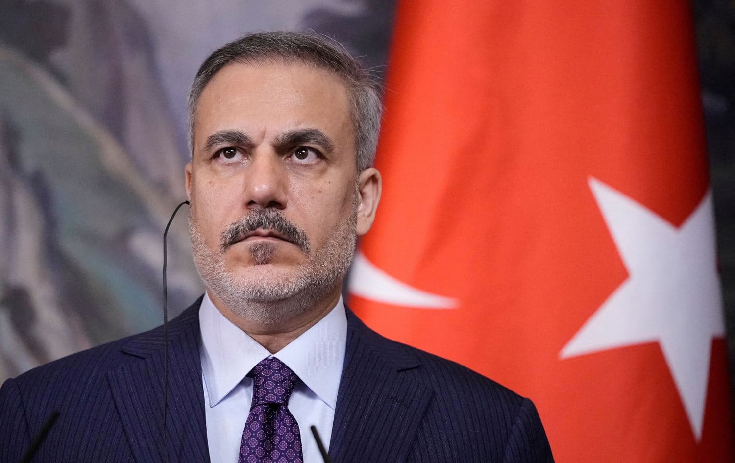 هاکان فیدان، وەزیری دەرەوەی تورکیا.