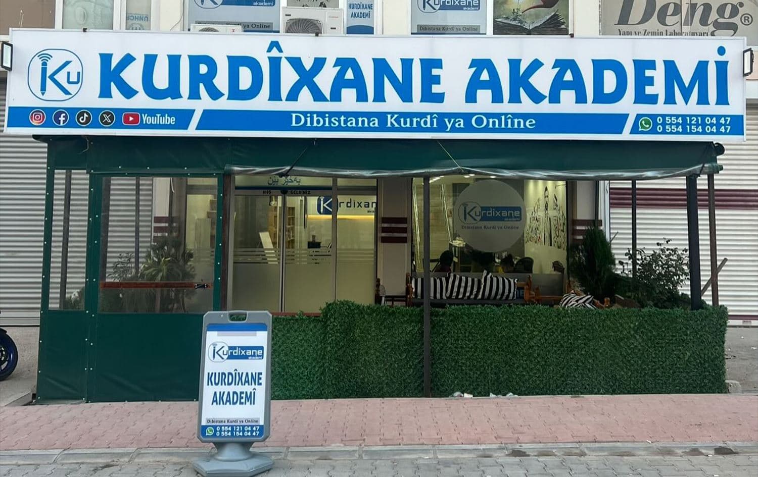 Kurdîxane Akademî / Wêne: Medyaya Civakî
