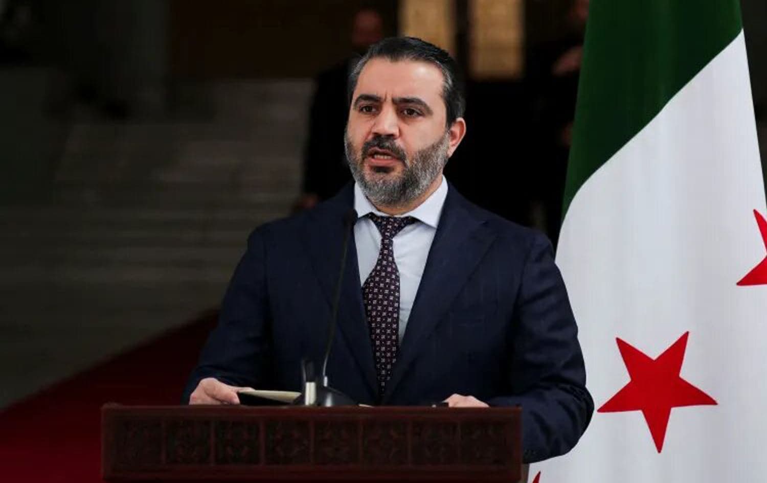 ئەسعەد شەیبانی، وەزیری دەرەوەی سووریا.
