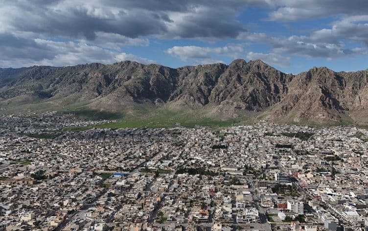 دیمەنێکی گشتیی رانیە. وینە: بڵند تاهیر- رووداو
