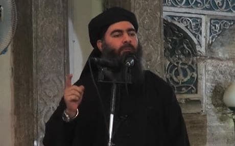 ISIS leader Abu Bakr al-Baghdad.