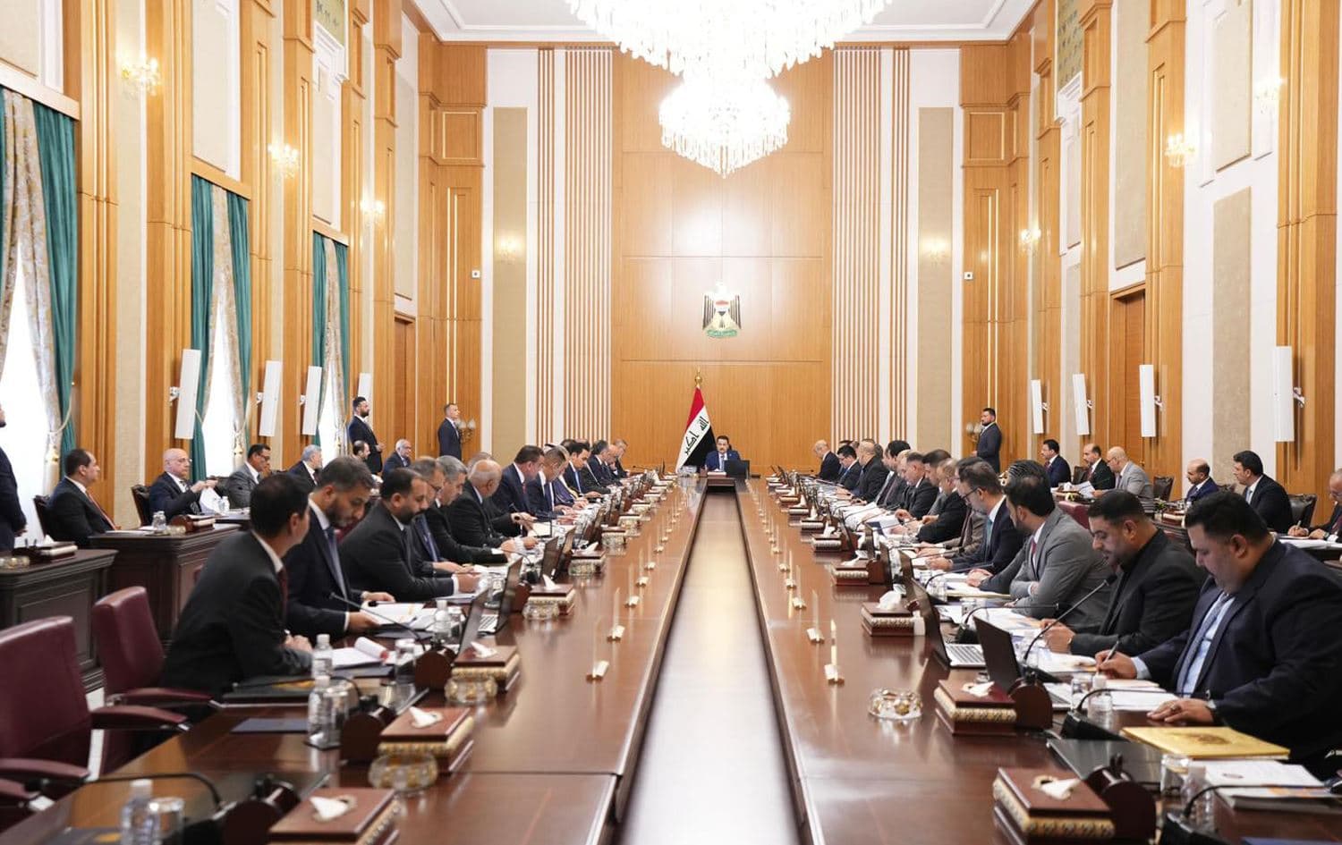 کۆبوونەوەیەکی ئەنجوومەنی وەزیرانی عێراق.