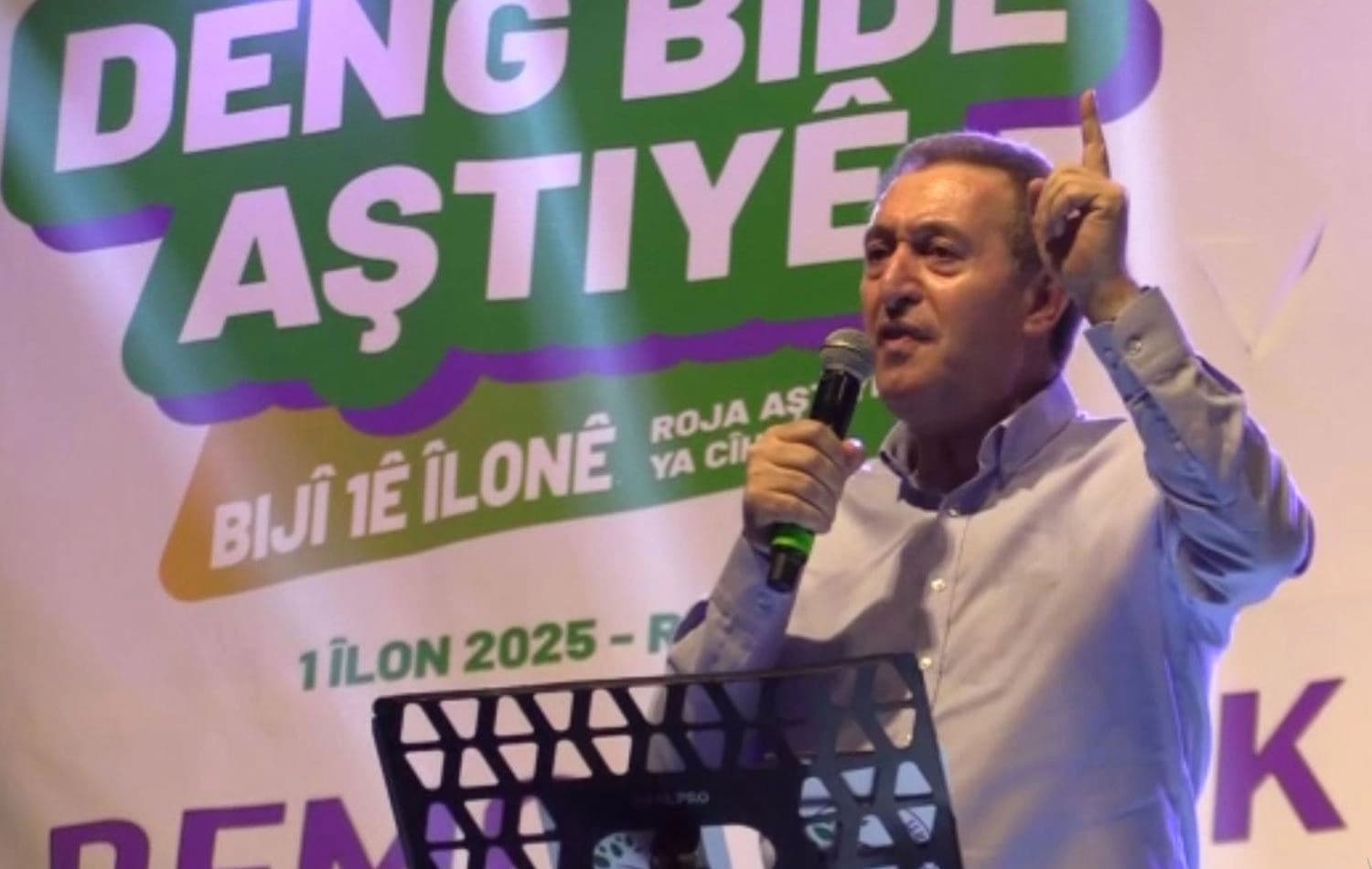 DEM Parti Eş Genel Başkanı Tuncer Bakırhan Urfa'da konuştu. 