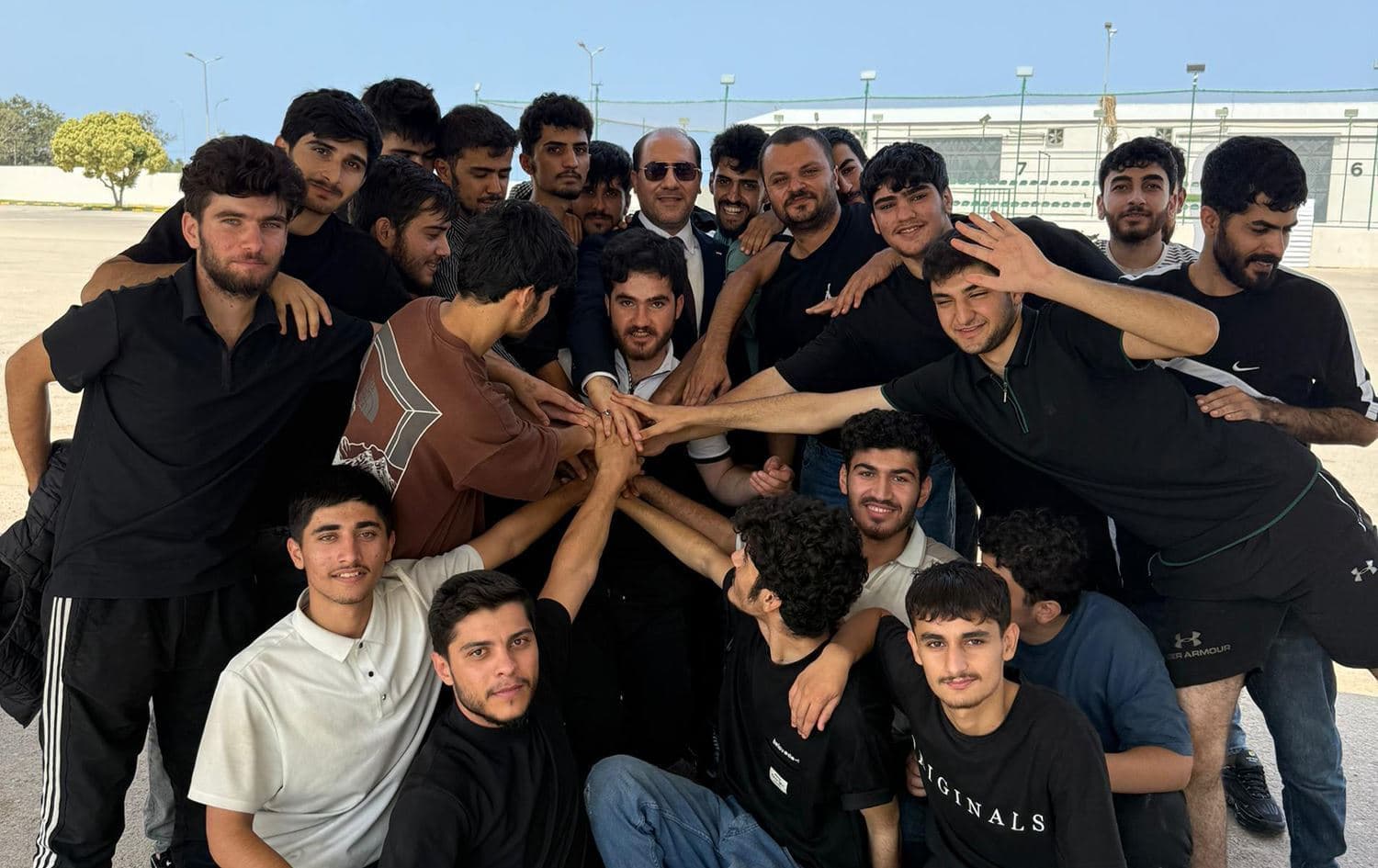 Kesên hatine berdan / Wêne: Balyozxaneya Îraqê ya Lîbyayê