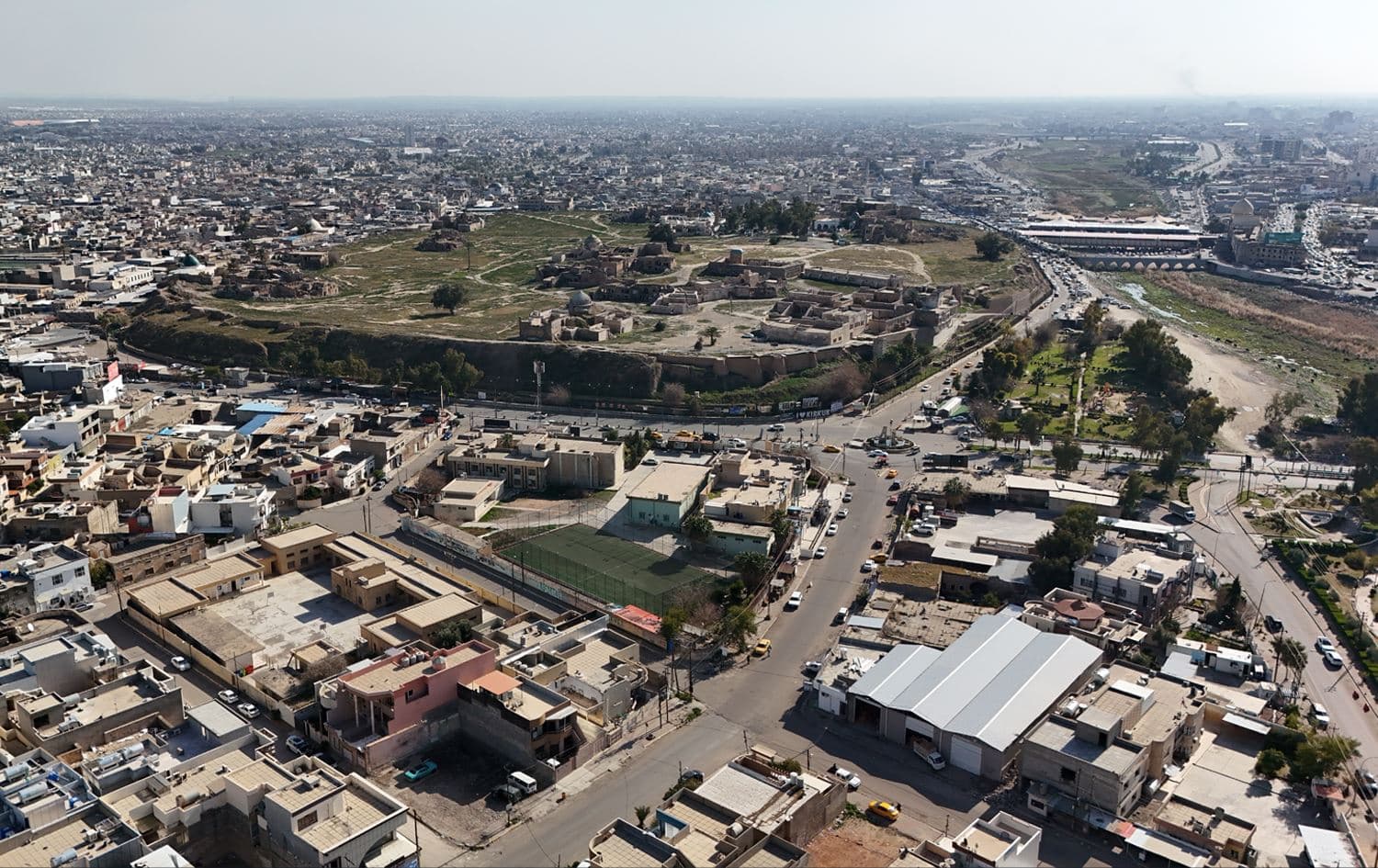 دیمەنێکی گشتیی شاری کەرکووک. وێنە: بڵند تاهیر - رووداو