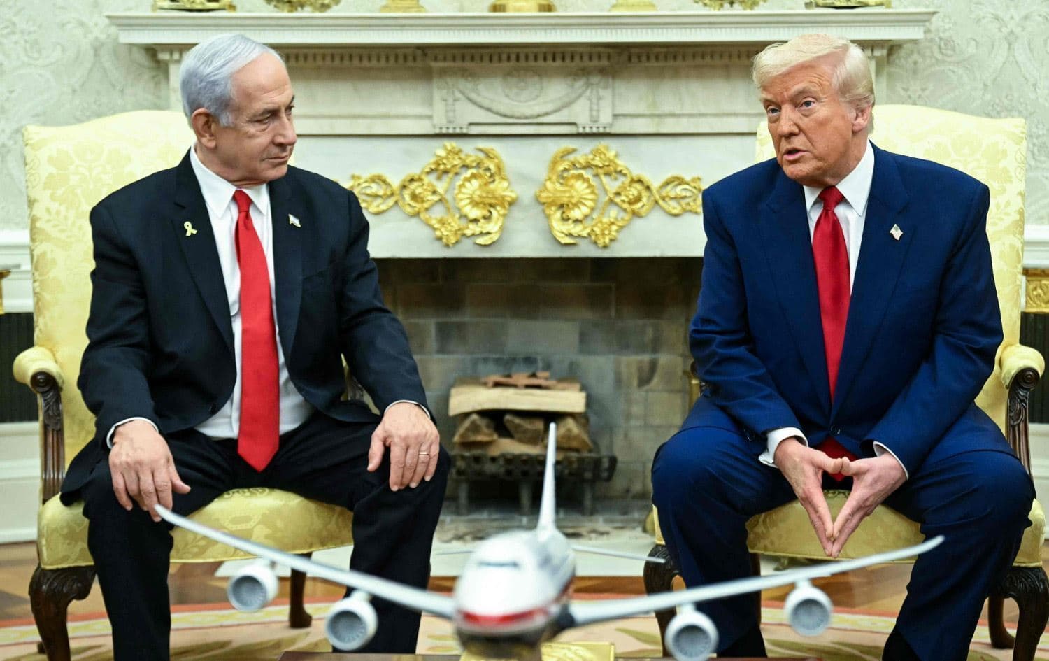 İsrail Başbakanı Binyamin Netanyahu ve ABD Başkanı Donald Trump