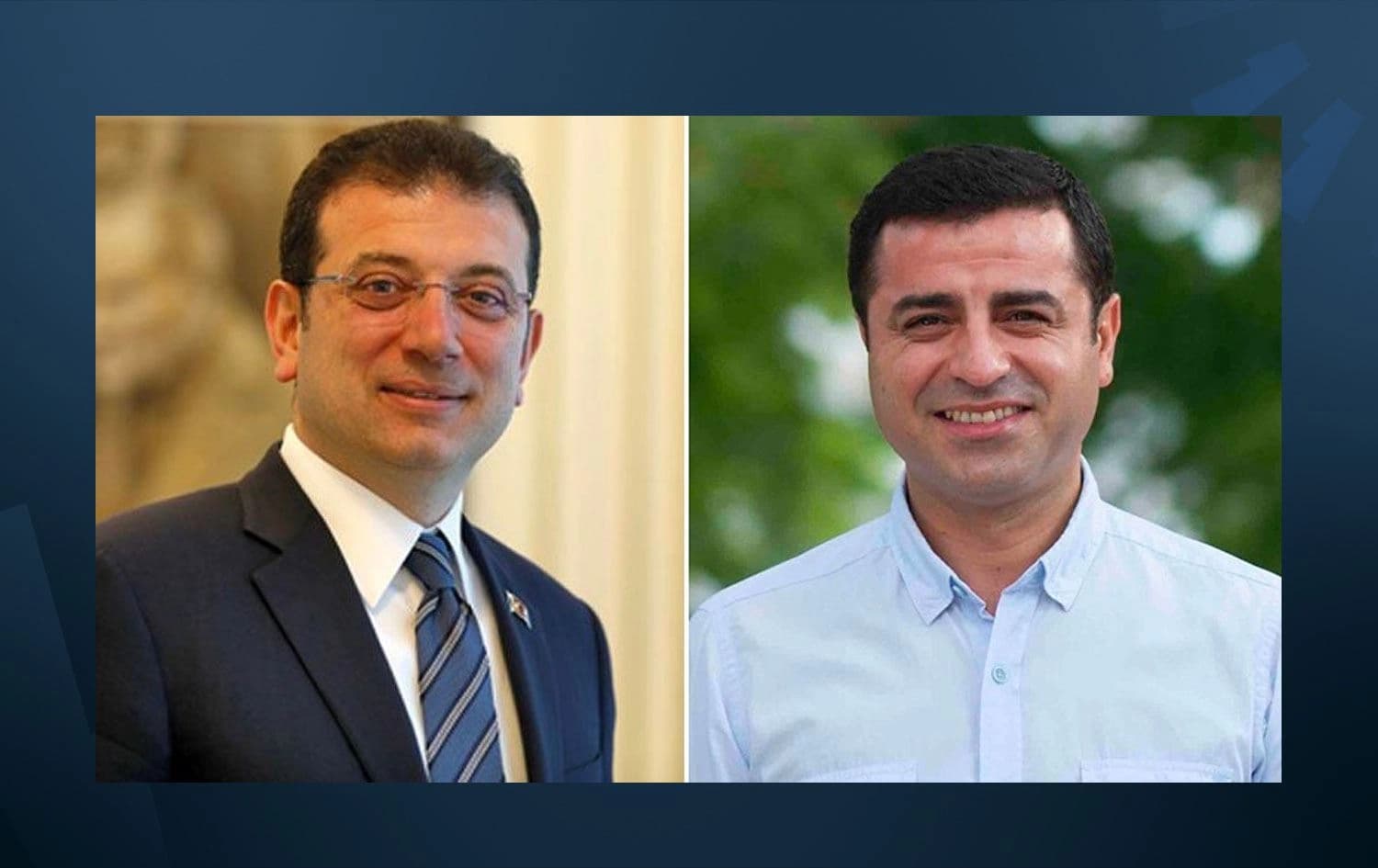 Ekrem İmamoğlu ve Selahattin Demirtaş