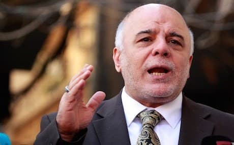 Iraqi Prime Minister Haidar Abadi