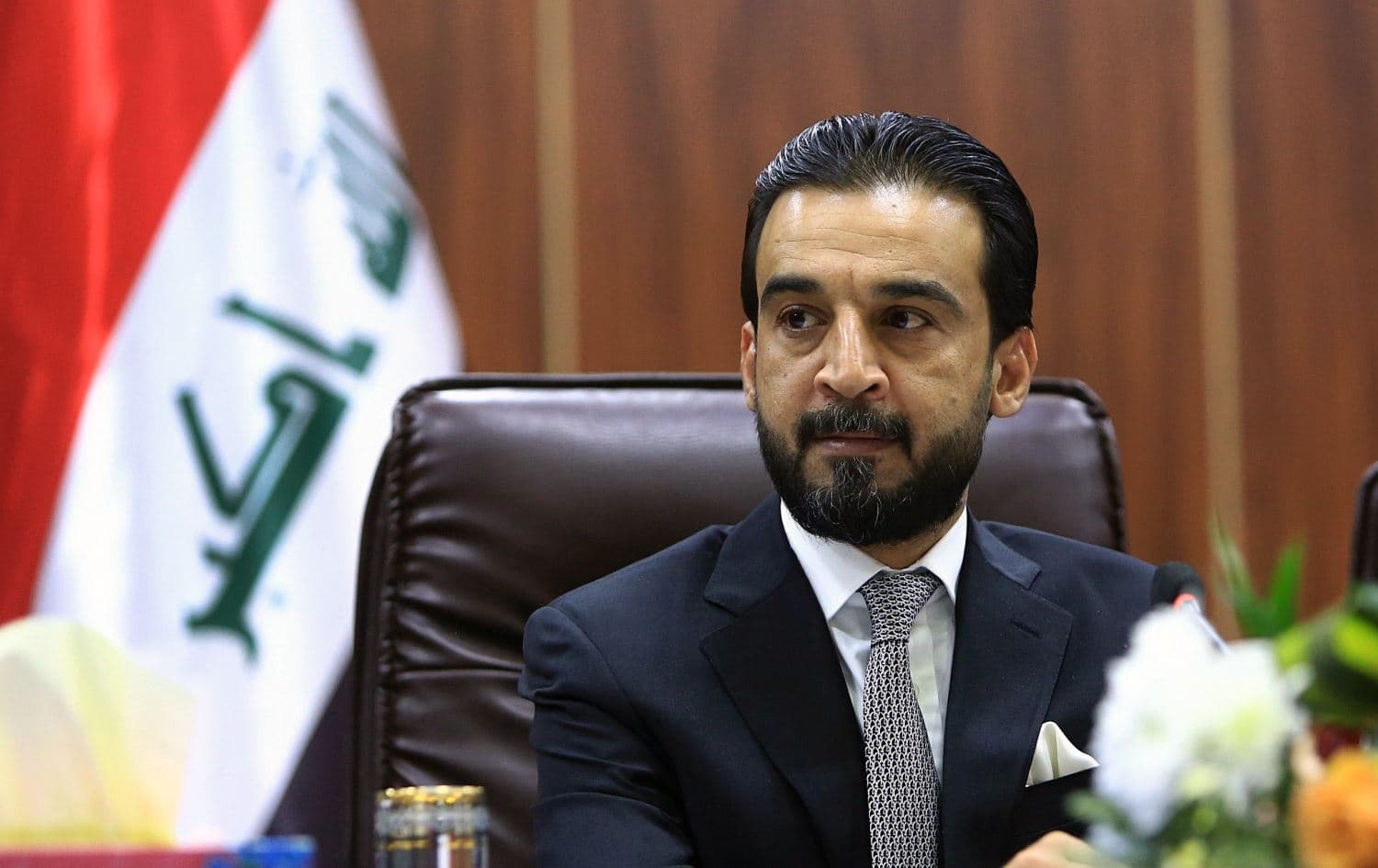 محەممەد حەلبووسی، سەرۆکی پارتی تەقەدووم.