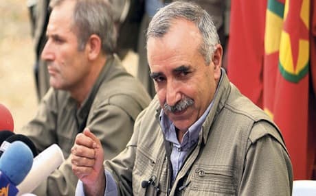 Murat Karayilan, the top military commander of the Kurdistan Workers Party. Photo: AP