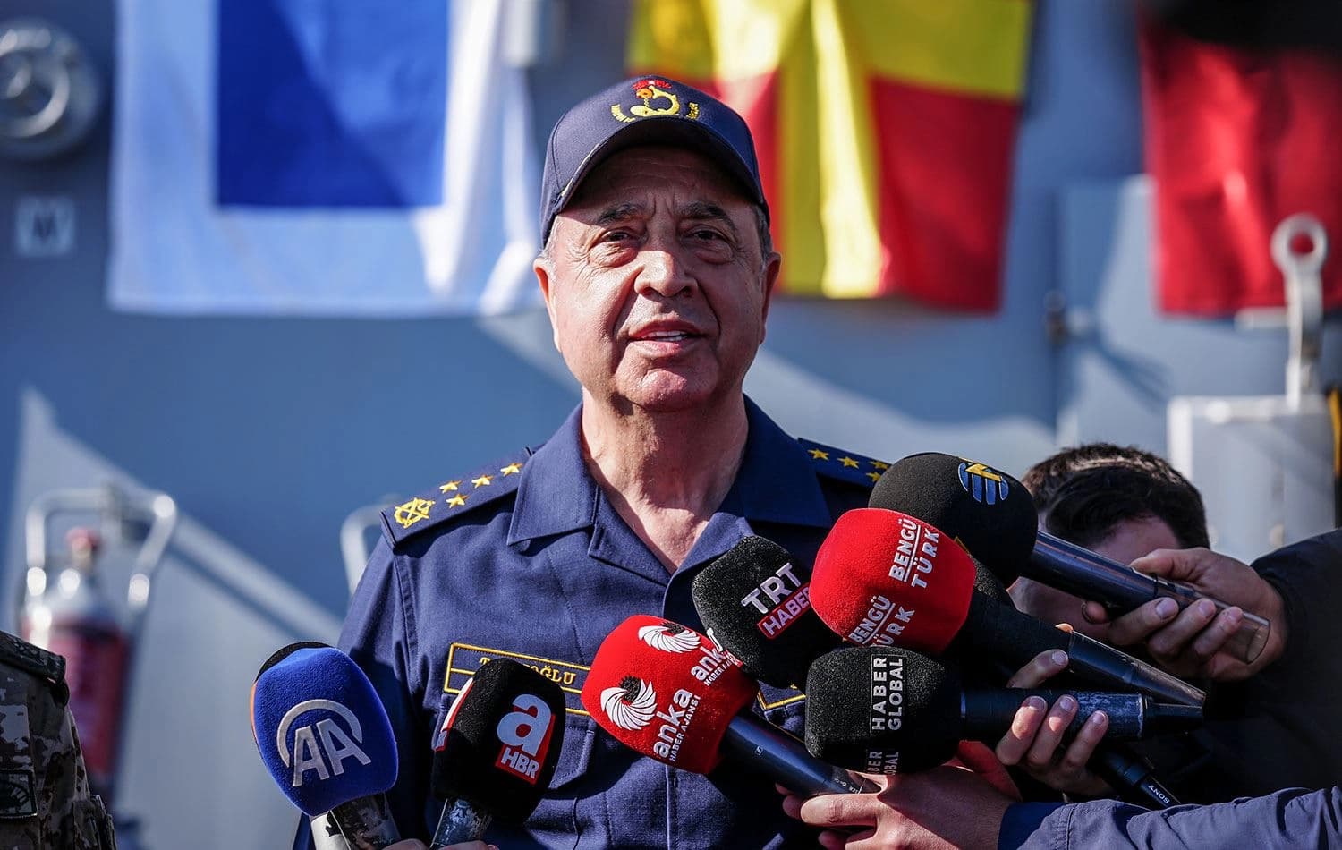 Deniz Kuvvetleri Komutanı Oramiral Ercüment Tatlıoğlu / AA 