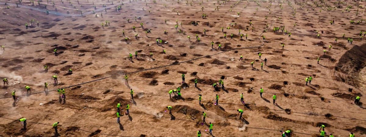 Prime Minister Barzani inaugurates Erbil's seven-million-tree green ...