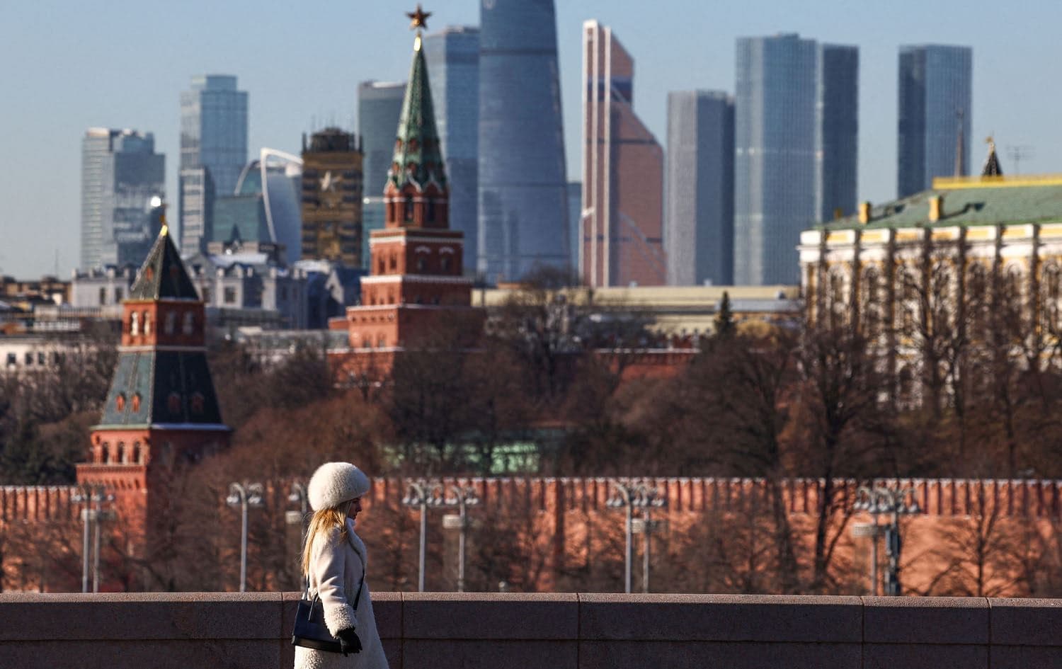 دیمەنێکی مۆسکۆ. وێنە: REUTERS/Evgenia Novozhenina