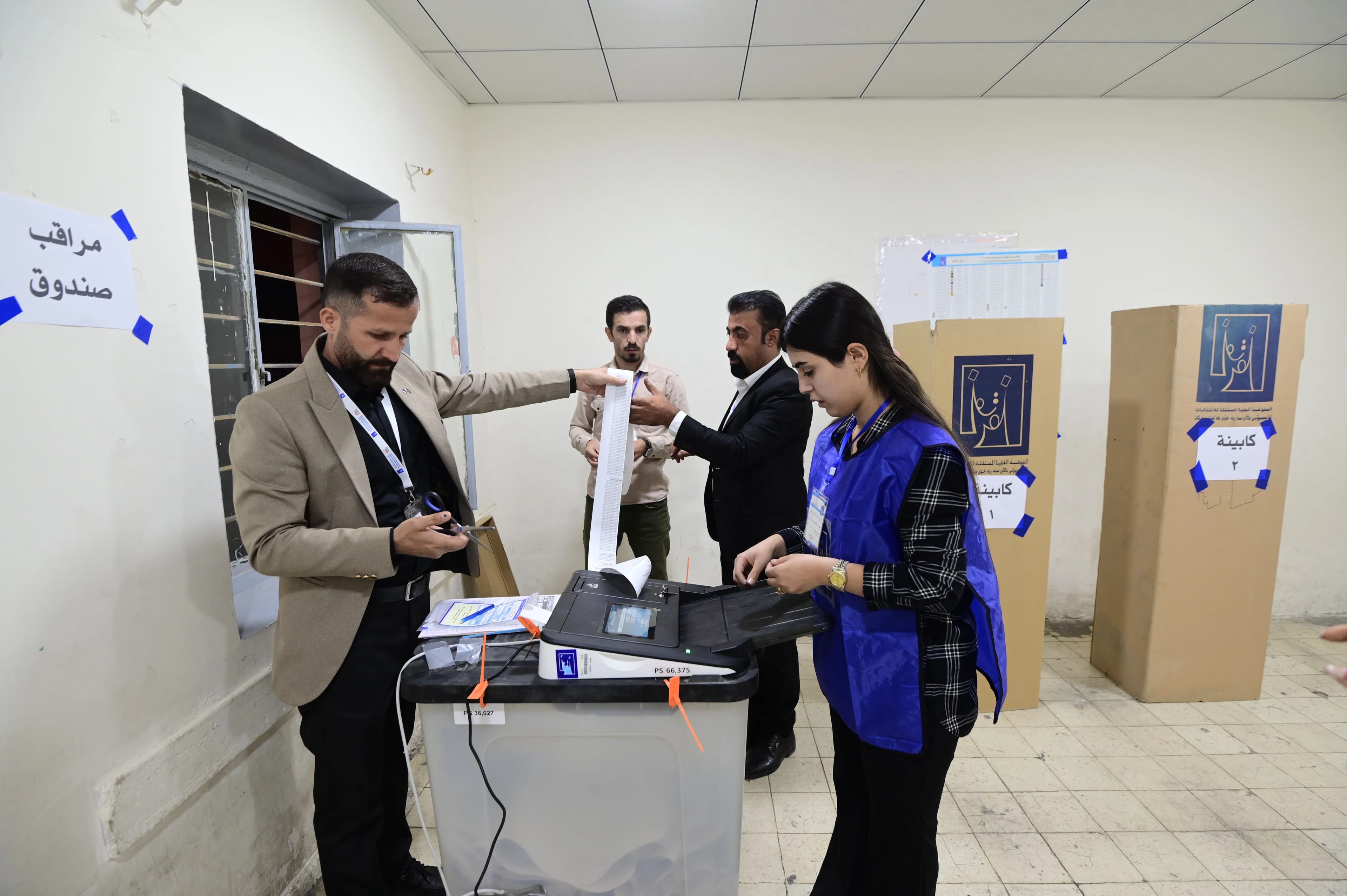 بنکەیەکی دەنگدان. وێنە: بڵند تاهیر - رووداو