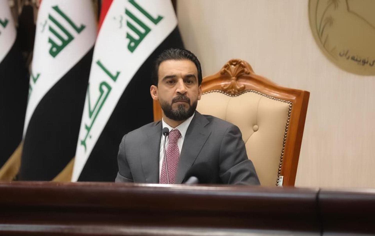 محەممەد حەلبووسی، سەرۆکی حیزبی تەقەدووم.