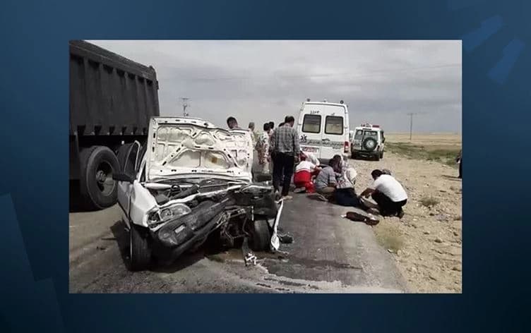رووداوێکی هاتووچۆ لە پارێزگای لوڕستان.