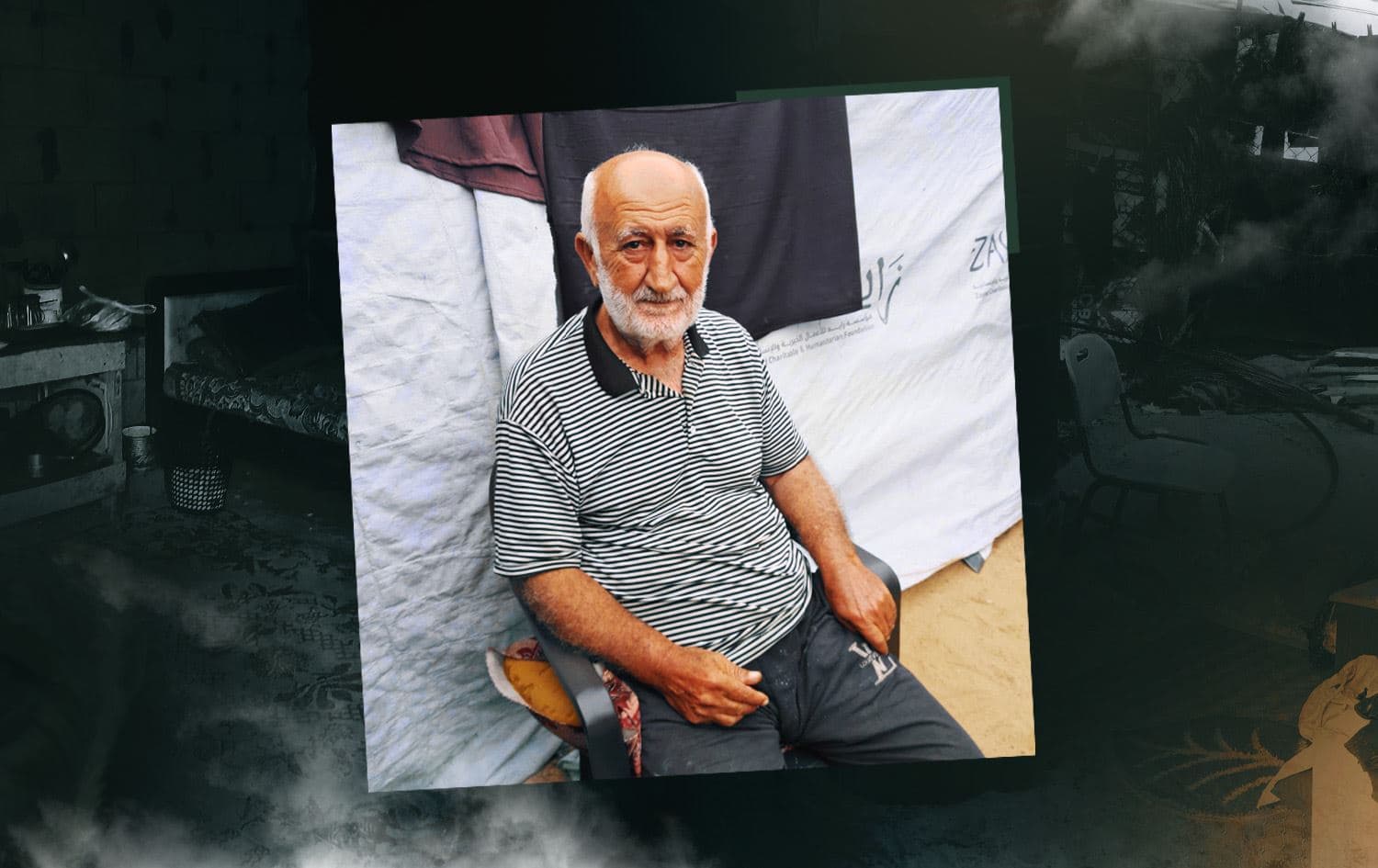 Foto: Rojavalı 65 yaşındaki Cewfer Xelîl Golan