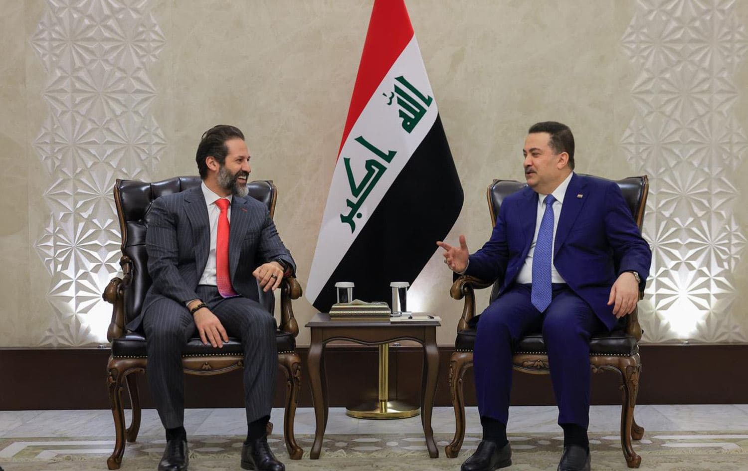 قوباد تاڵەبانی، سەرپەرشتیاری سکرتارییەتی مام جەلال و محەممەد شیاع سوودانی، سەرۆکوەزیرانی عێراق