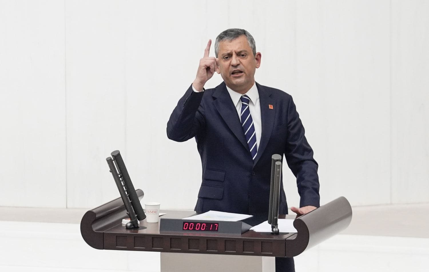 CHP Genel Başkanı Özgür Özel, Meclis'te konuşma yaptı.