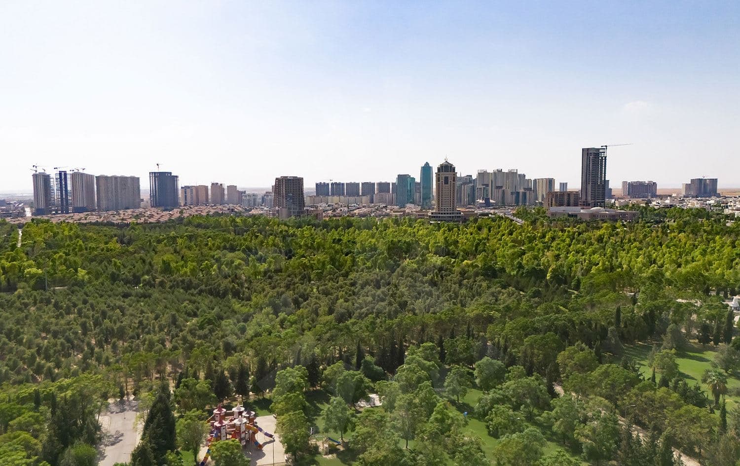 Erbil merkezdeki Sami Abdurrahman Parkı. / Foto: Rudaw