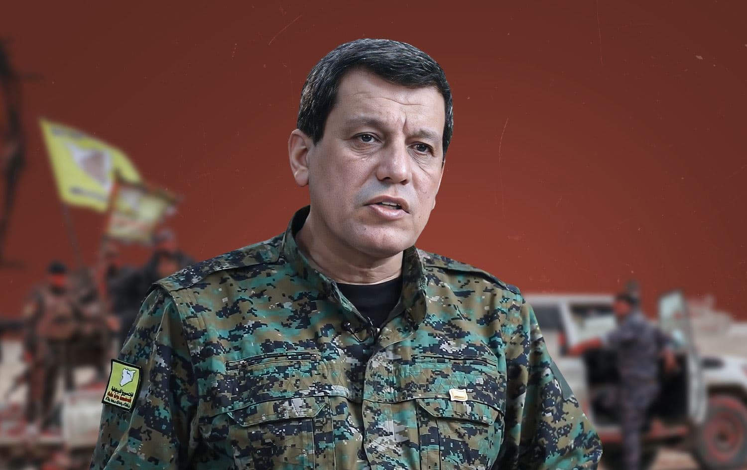 Demokratik Suriye Güçleri (DSG) Genel Komutanı Mazlum Abdi
