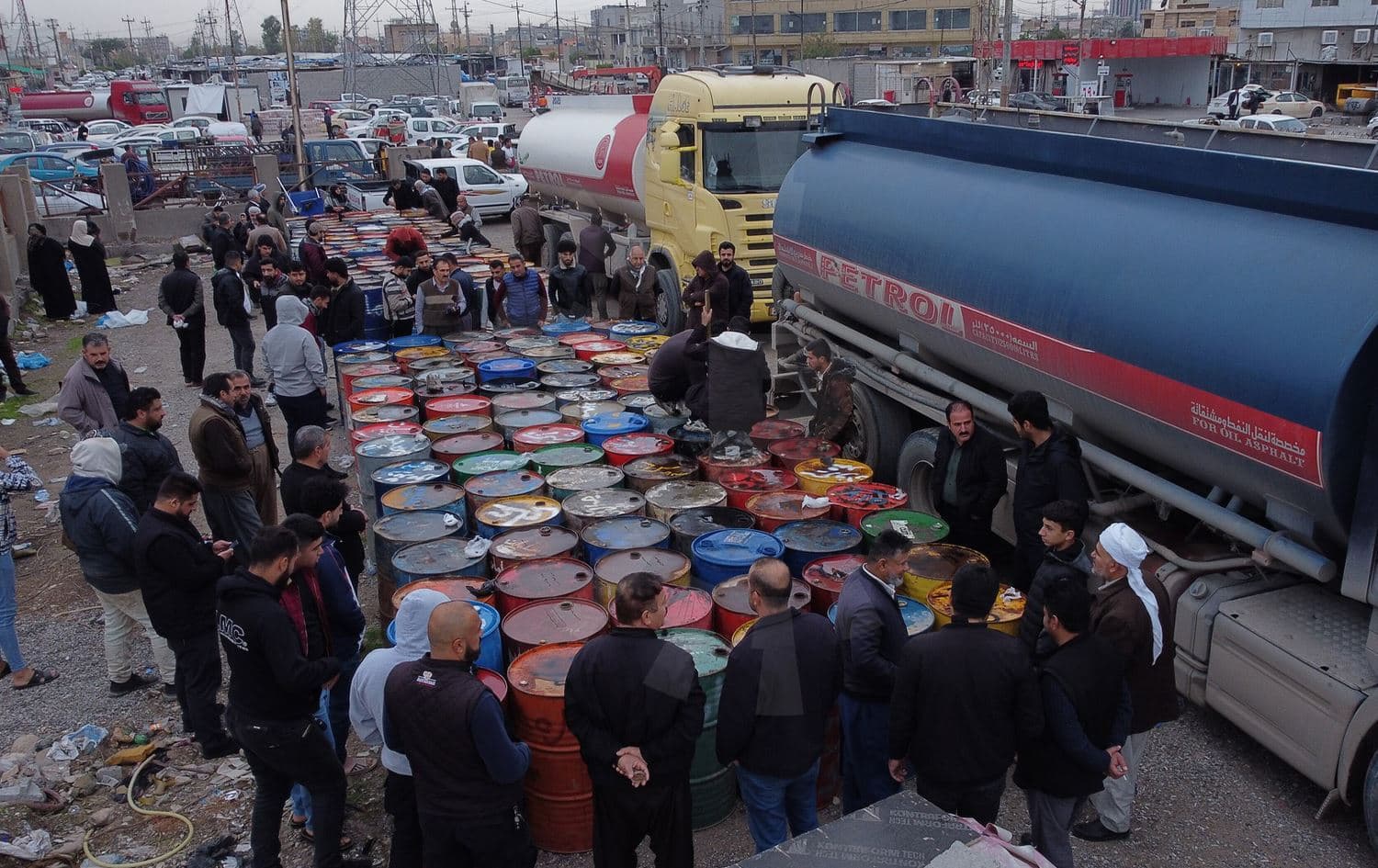 دابەشکردنی نەوتی ماڵان لە ساڵانی رابردوودا. وێنە: ئەرشیڤ