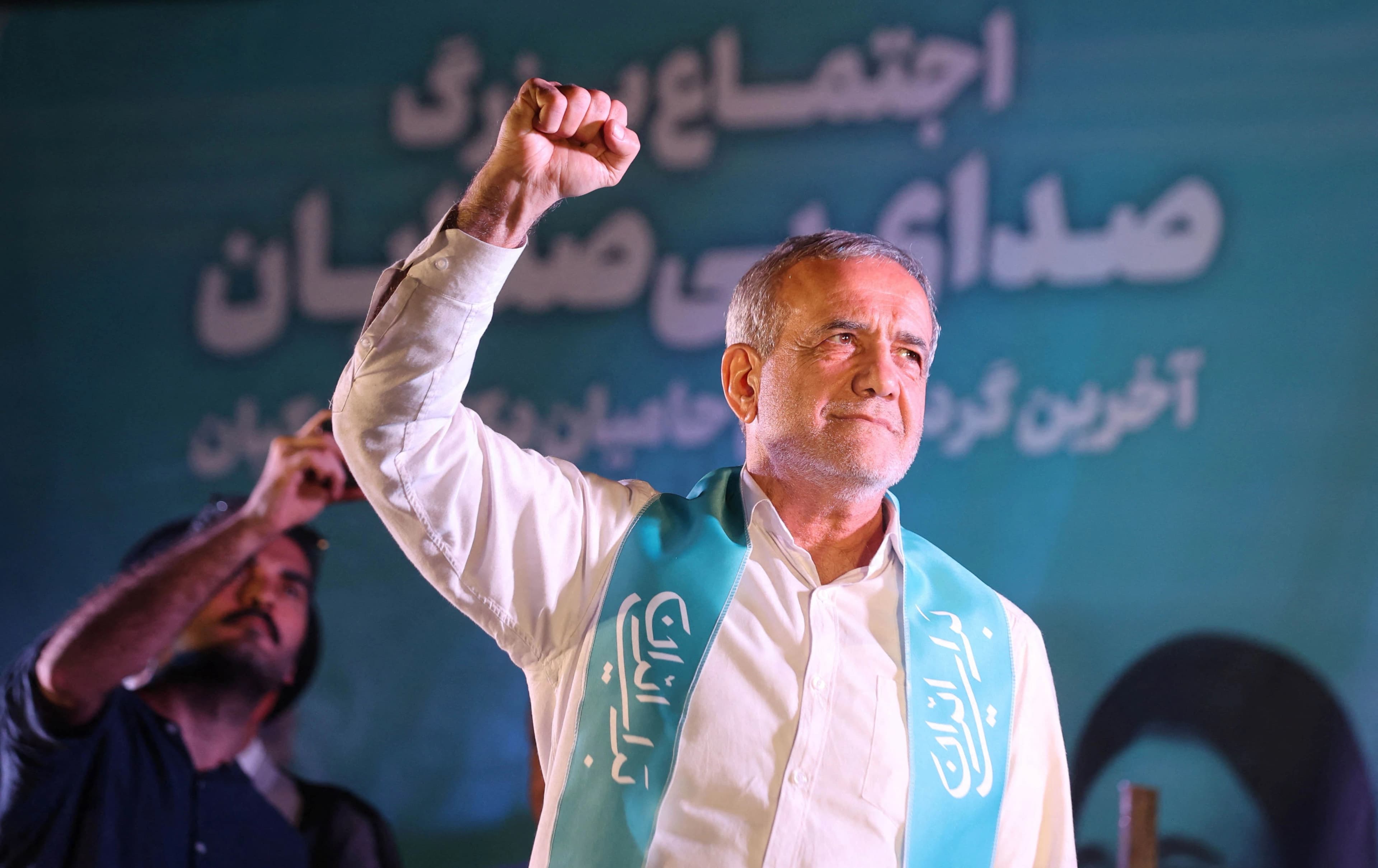  مەسعود پزیشکیان، سەرۆککۆماری ئێران. وێنە: reuters