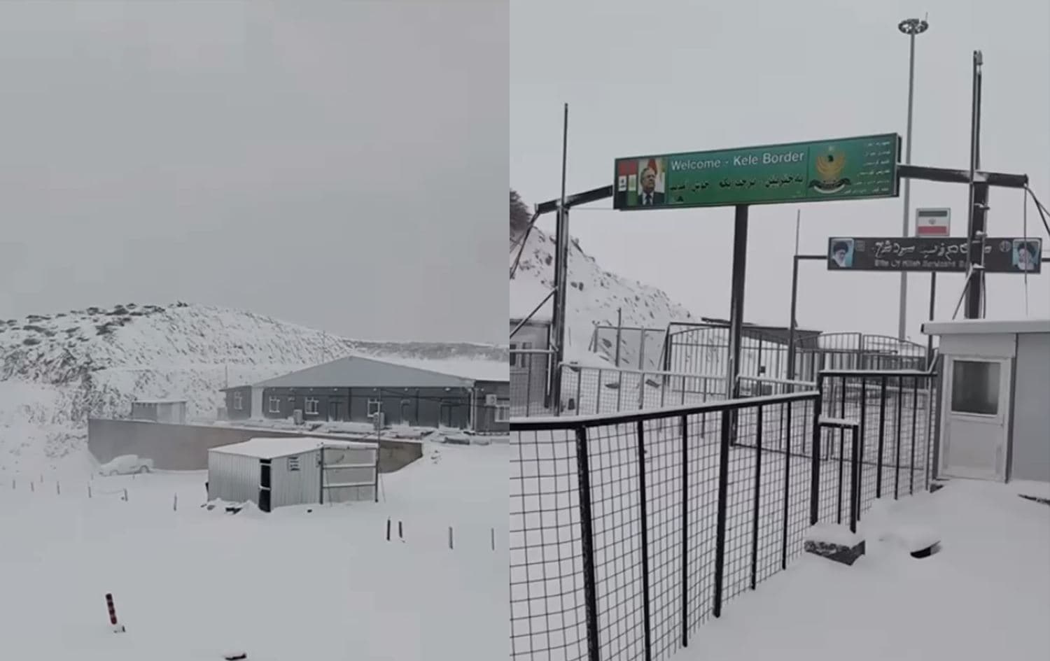  بەفربارین لە سەرەتای ئەم مانگە لە دەروازەی کێلێ