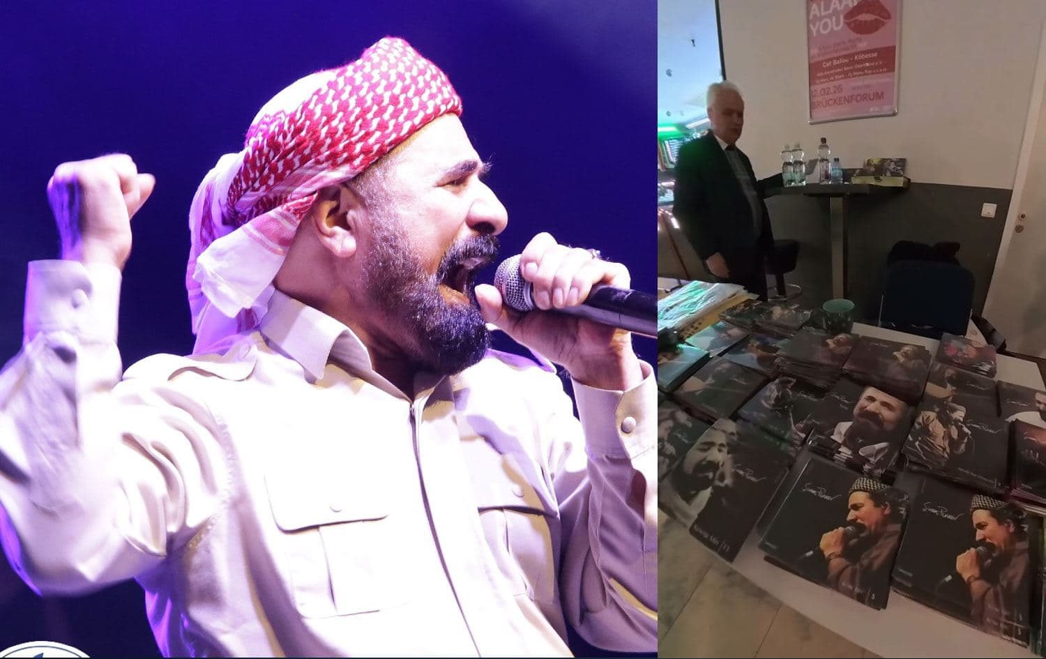 Kürt müziğinin yaşayan efsanesi Şivan Perwer 70 yaşında: Bonn’da tarihi gece!